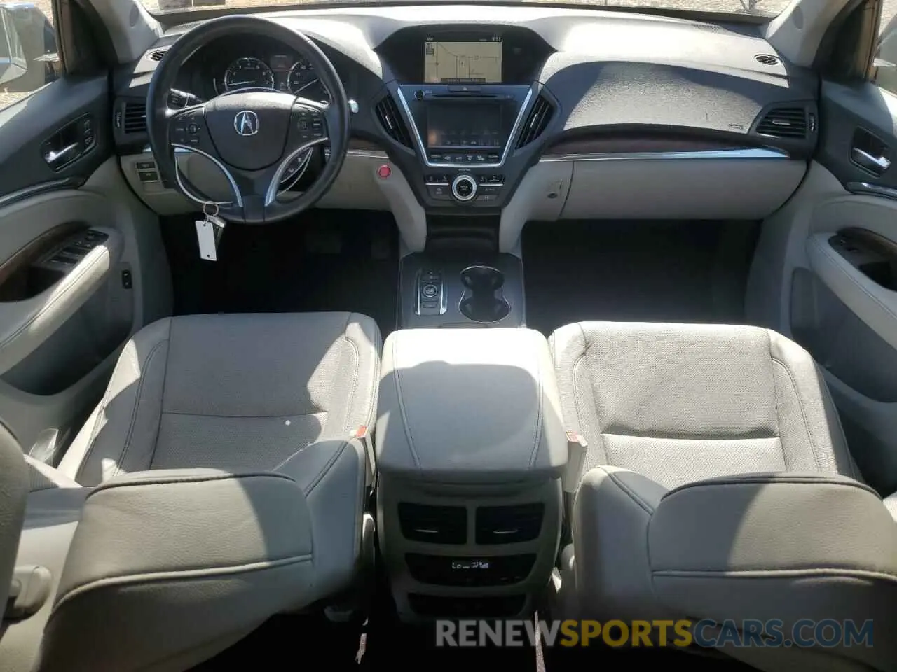 8 fotografías del automóvil dañado 5J8YD4H5XLL017083 ACURA MDX 2020