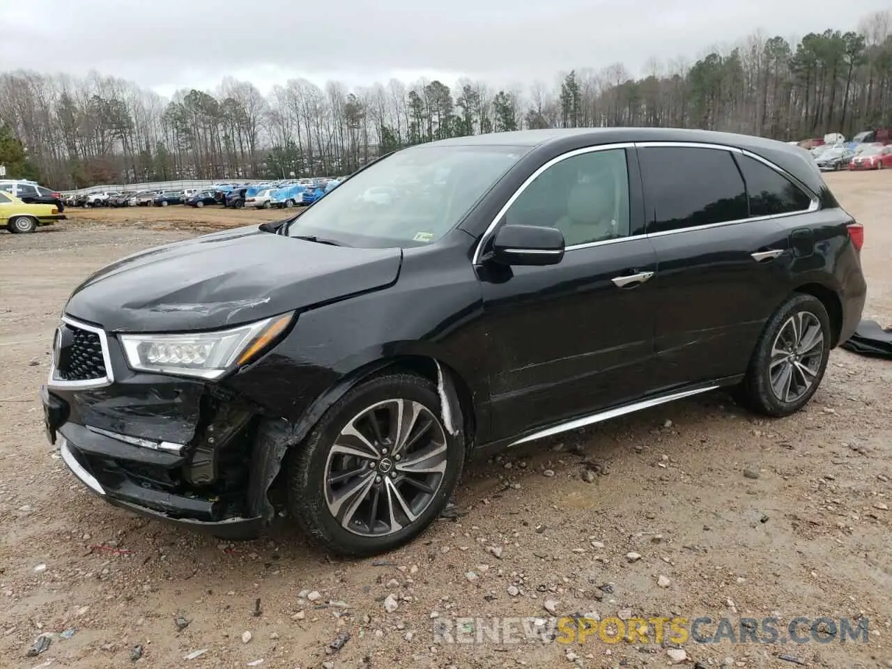 1 fotografías del automóvil dañado 5J8YD4H5XLL018184 ACURA MDX 2020