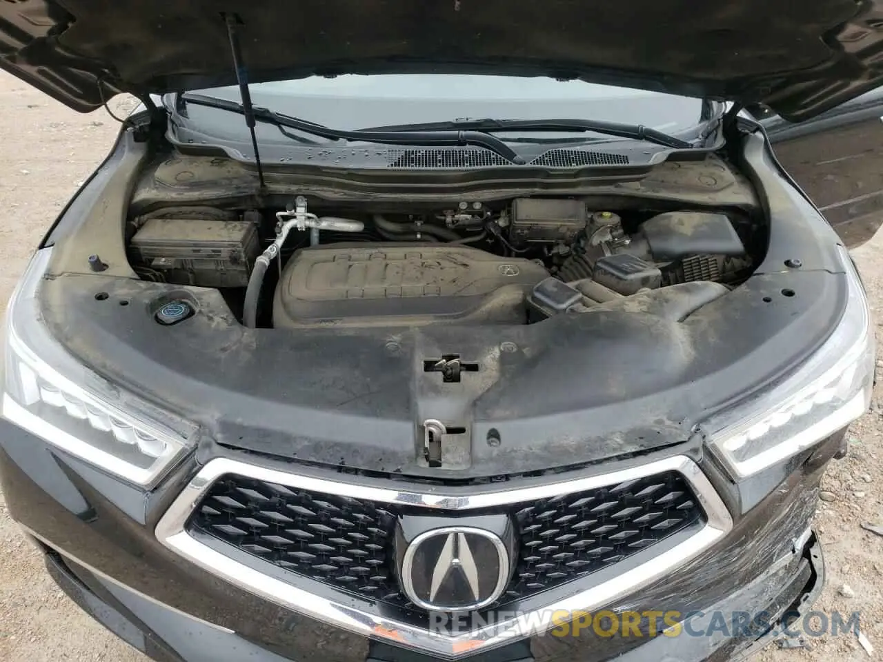 12 fotografías del automóvil dañado 5J8YD4H5XLL018184 ACURA MDX 2020
