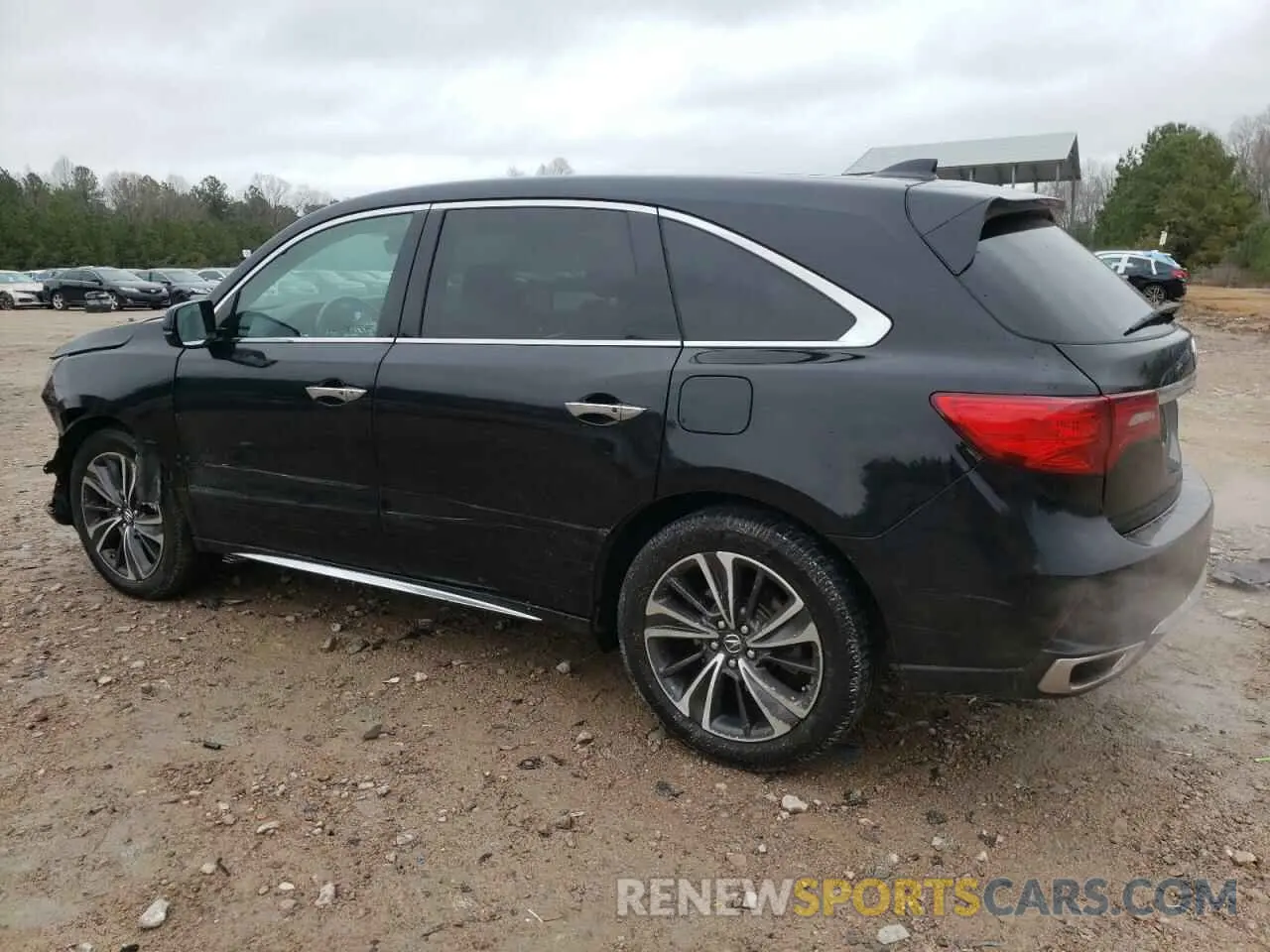 2 fotografías del automóvil dañado 5J8YD4H5XLL018184 ACURA MDX 2020