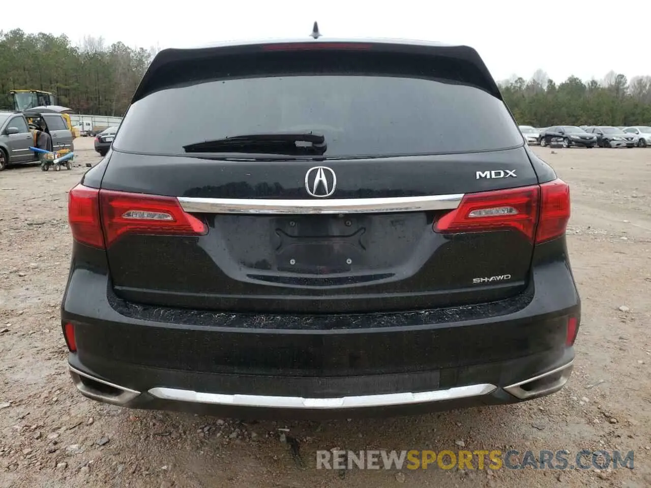 6 fotografías del automóvil dañado 5J8YD4H5XLL018184 ACURA MDX 2020