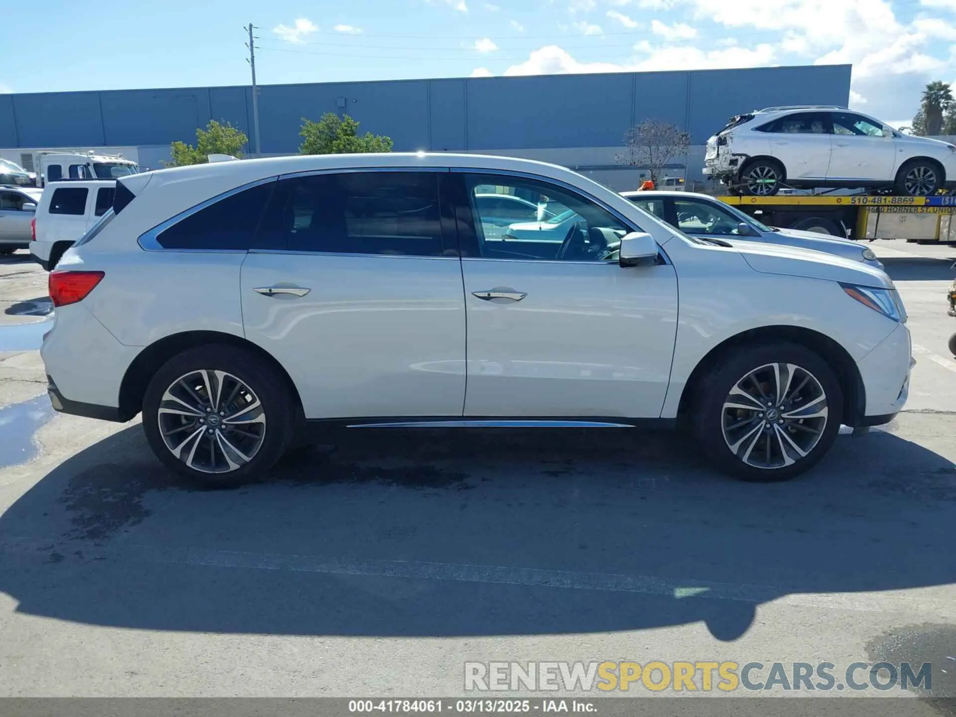 12 fotografías del automóvil dañado 5J8YD4H5XLL027919 ACURA MDX 2020