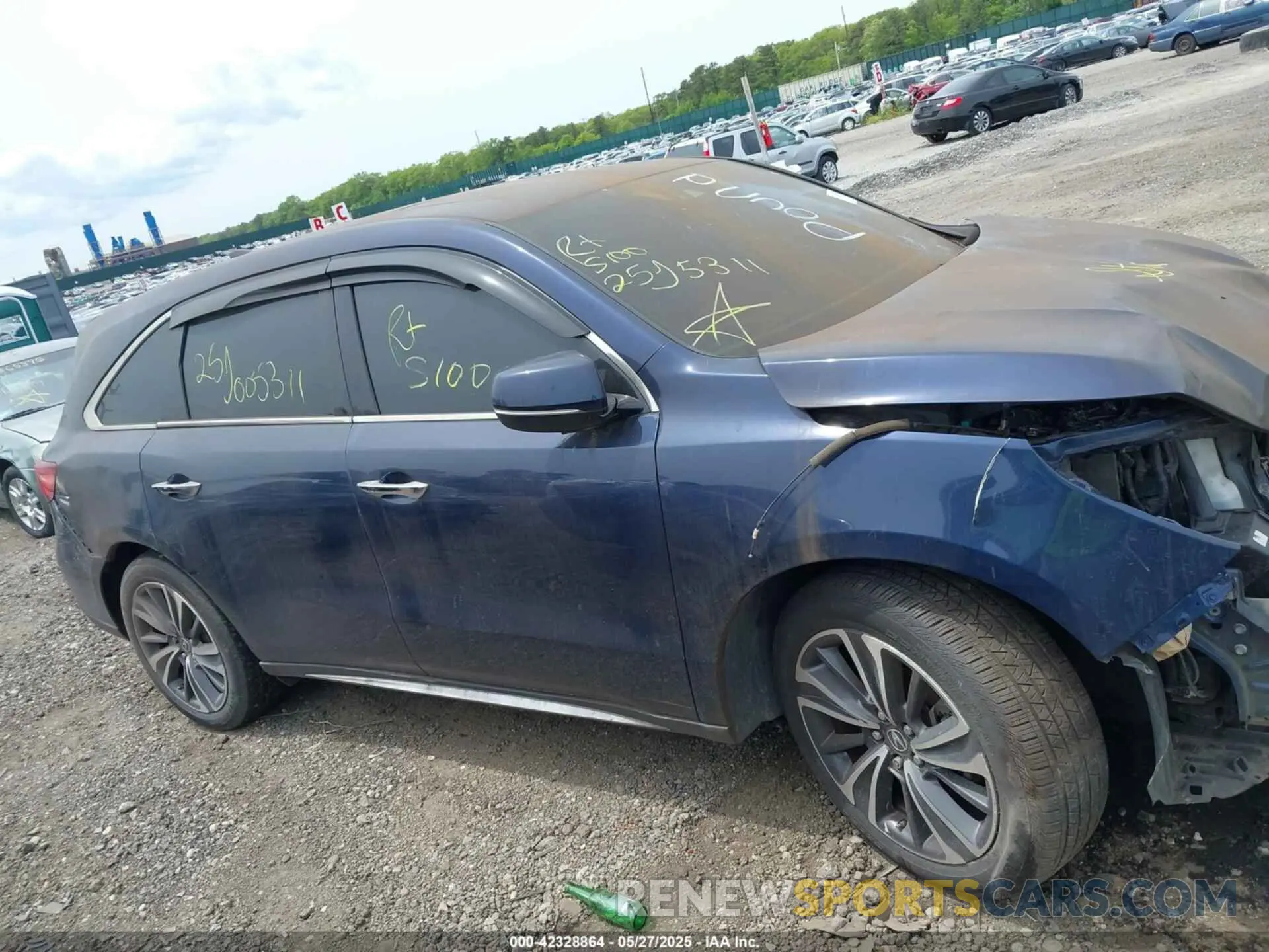 12 fotografías del automóvil dañado 5J8YD4H5XLL057051 ACURA MDX 2020