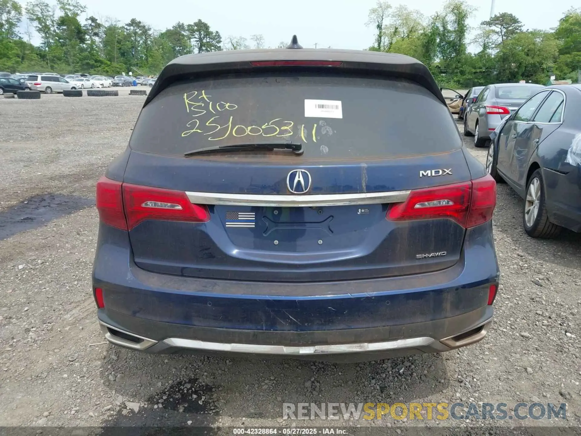 15 fotografías del automóvil dañado 5J8YD4H5XLL057051 ACURA MDX 2020