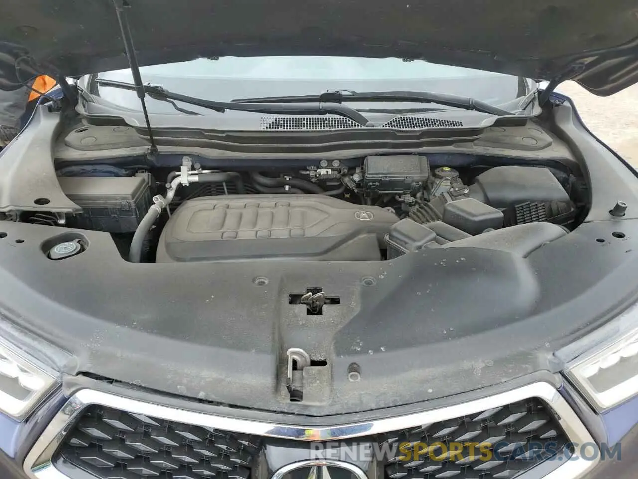 12 fotografías del automóvil dañado 5J8YD4H68LL800475 ACURA MDX 2020