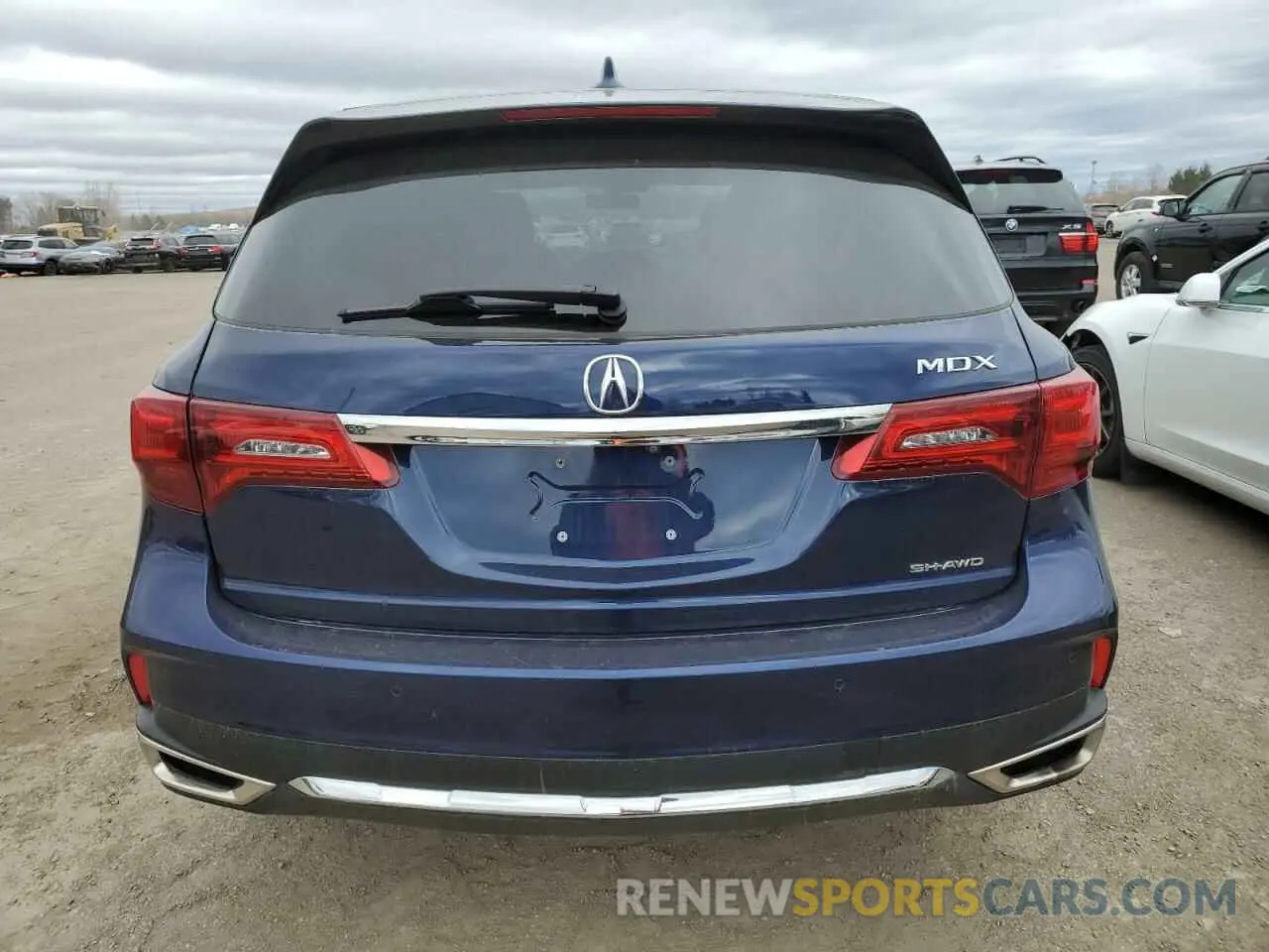 6 fotografías del automóvil dañado 5J8YD4H68LL800475 ACURA MDX 2020