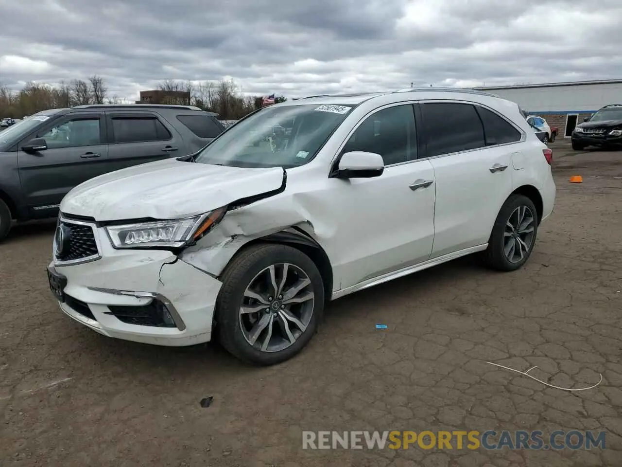 1 fotografías del automóvil dañado 5J8YD4H85LL031841 ACURA MDX 2020