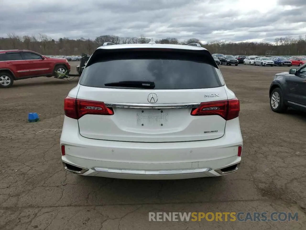 6 fotografías del automóvil dañado 5J8YD4H85LL031841 ACURA MDX 2020