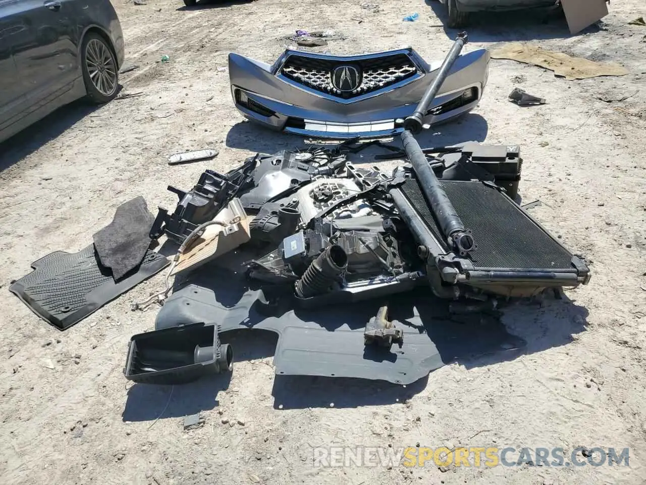 13 fotografías del automóvil dañado 5J8YD4H97LL012457 ACURA MDX 2020