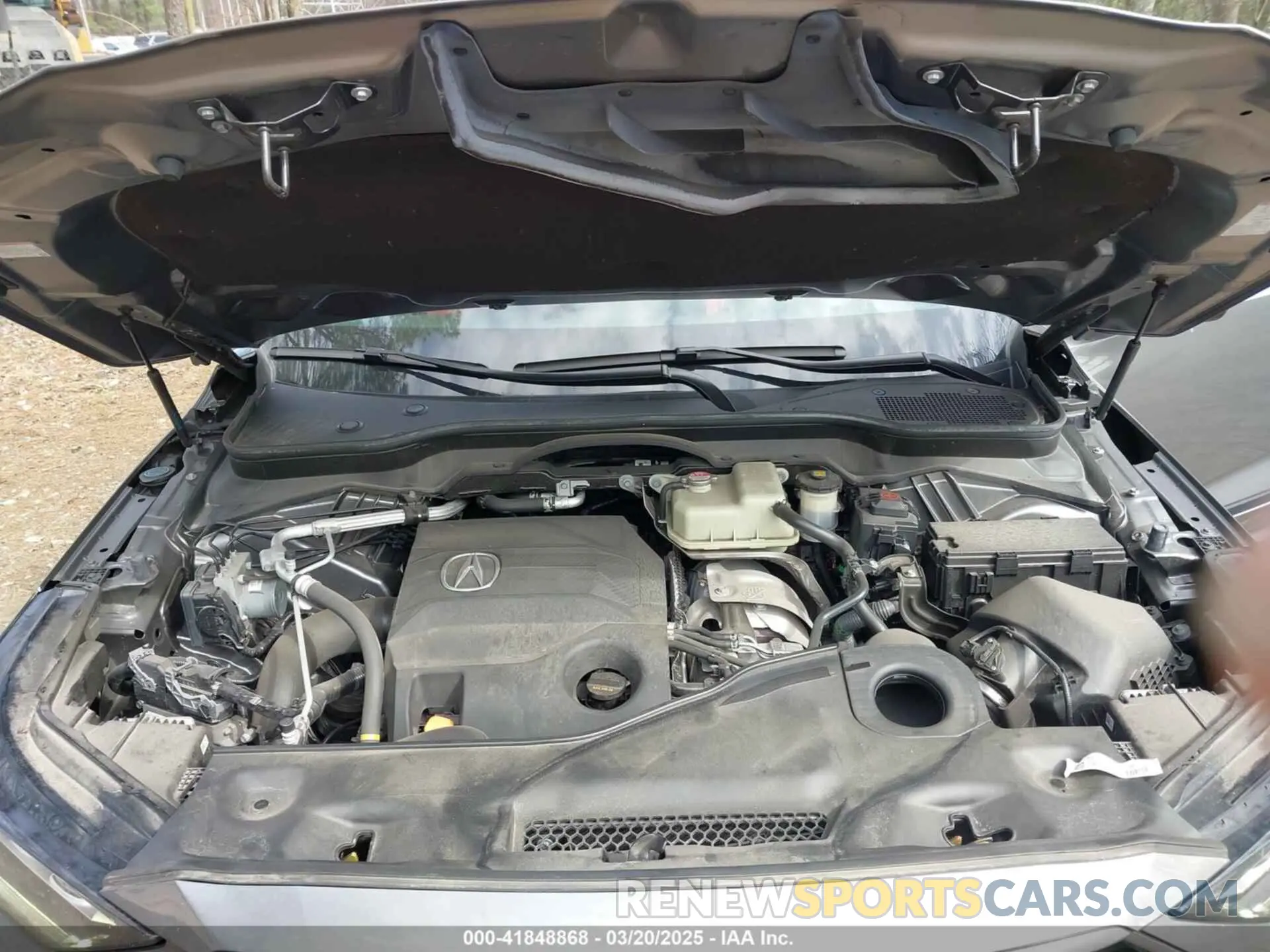 10 fotografías del automóvil dañado 5J8YD8H98NL002904 ACURA MDX 2022