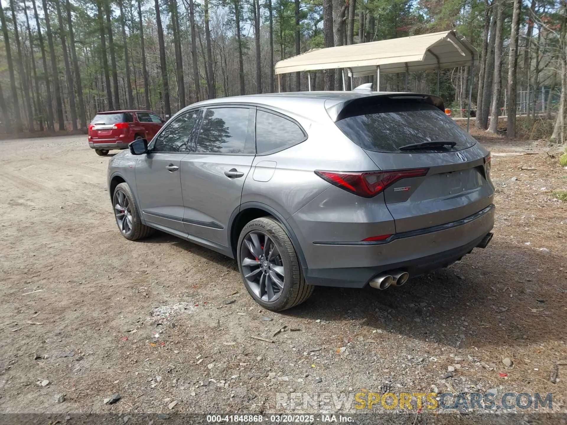 3 fotografías del automóvil dañado 5J8YD8H98NL002904 ACURA MDX 2022