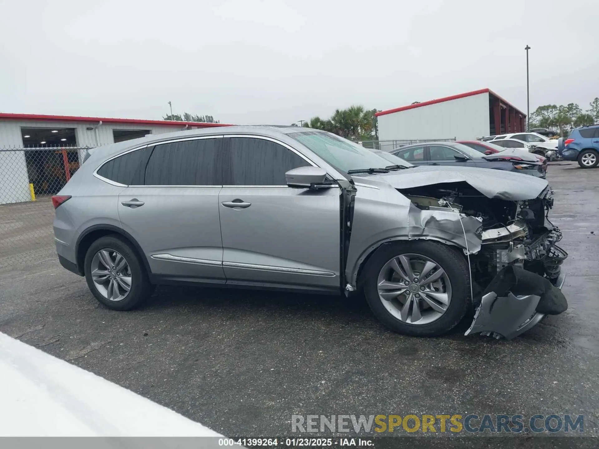 13 fotografías del automóvil dañado 5J8YD9H36NL006581 ACURA MDX 2022