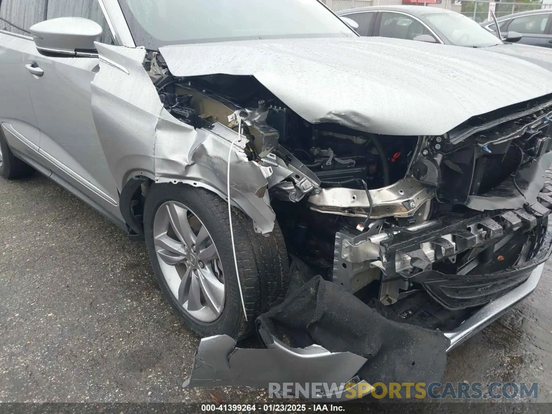 6 fotografías del automóvil dañado 5J8YD9H36NL006581 ACURA MDX 2022