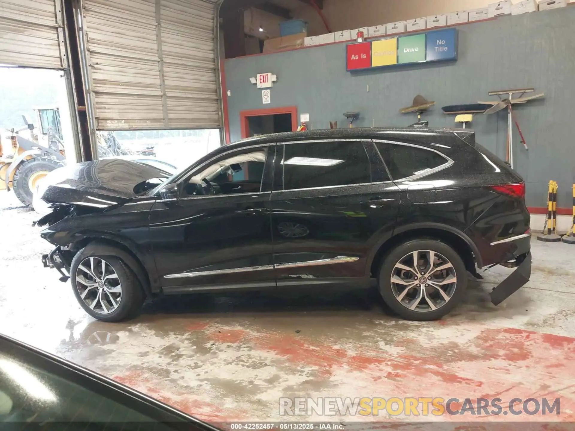 13 fotografías del automóvil dañado 5J8YD9H40NL011459 ACURA MDX 2022