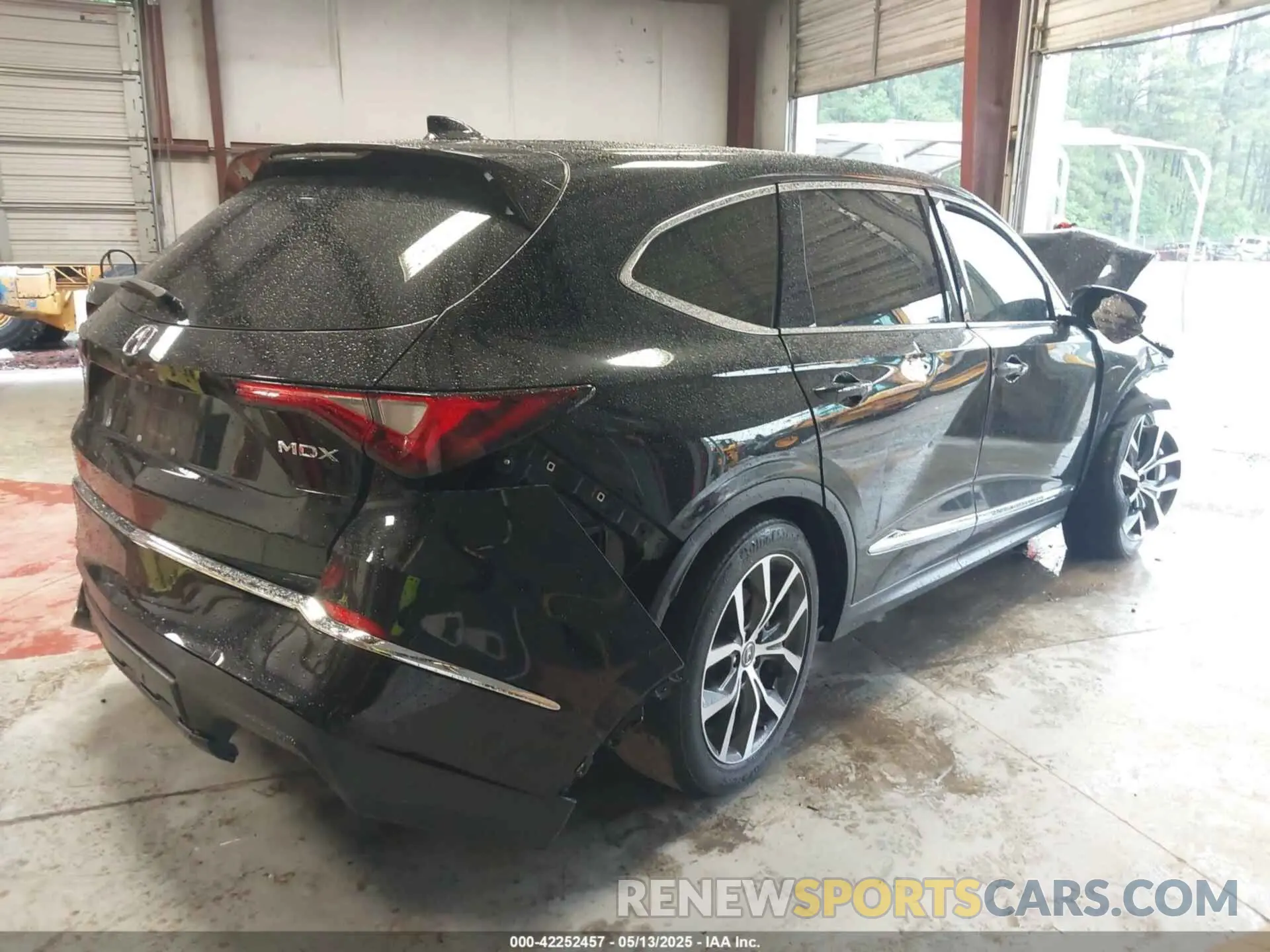 4 fotografías del automóvil dañado 5J8YD9H40NL011459 ACURA MDX 2022