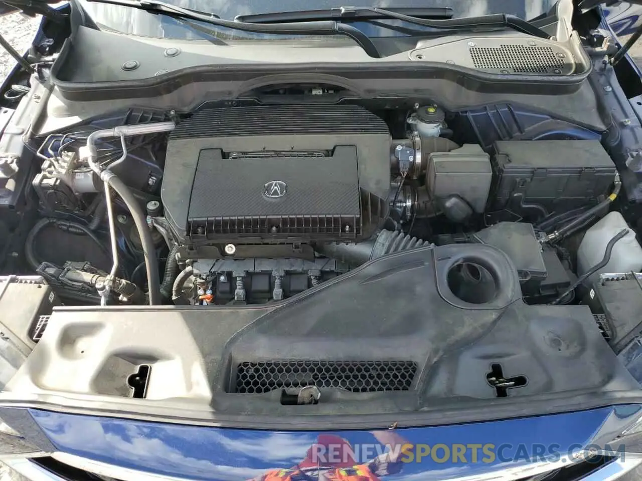 12 fotografías del automóvil dañado 5J8YD9H41NL001586 ACURA MDX 2022
