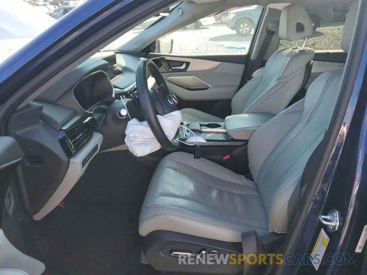 7 fotografías del automóvil dañado 5J8YD9H41NL001586 ACURA MDX 2022
