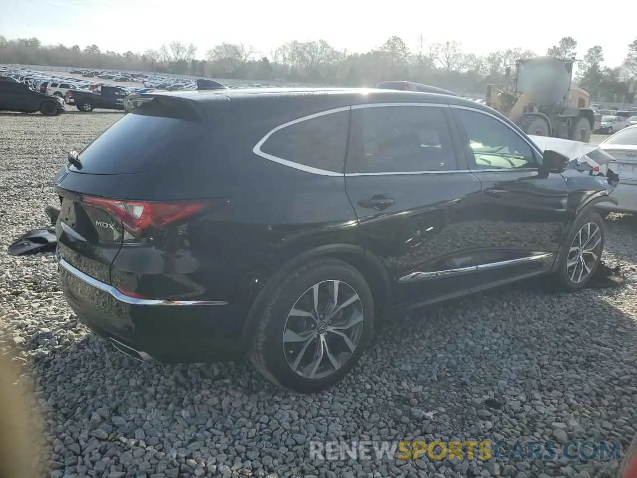 3 fotografías del automóvil dañado 5J8YD9H42NL010491 ACURA MDX 2022