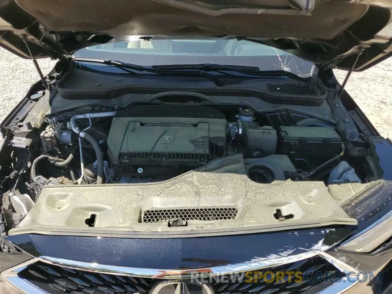 12 fotografías del automóvil dañado 5J8YD9H44NL001310 ACURA MDX 2022