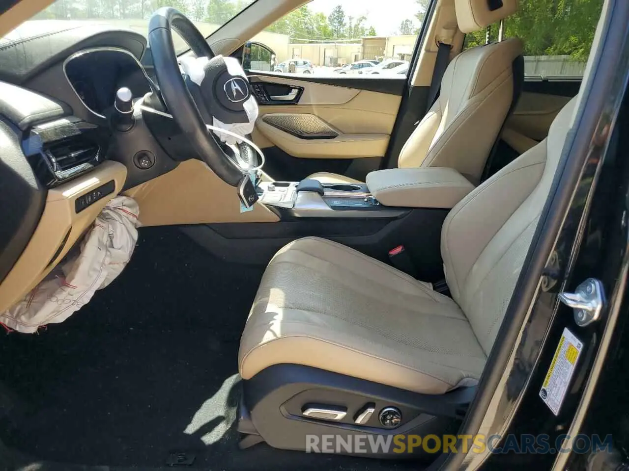 7 fotografías del automóvil dañado 5J8YD9H44NL001310 ACURA MDX 2022