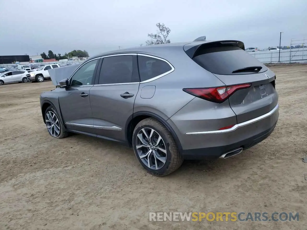 2 fotografías del automóvil dañado 5J8YD9H46NL001020 ACURA MDX 2022