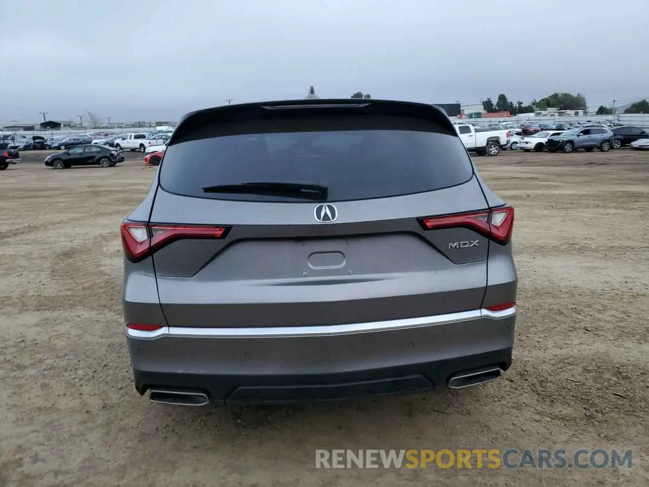 6 fotografías del automóvil dañado 5J8YD9H46NL001020 ACURA MDX 2022