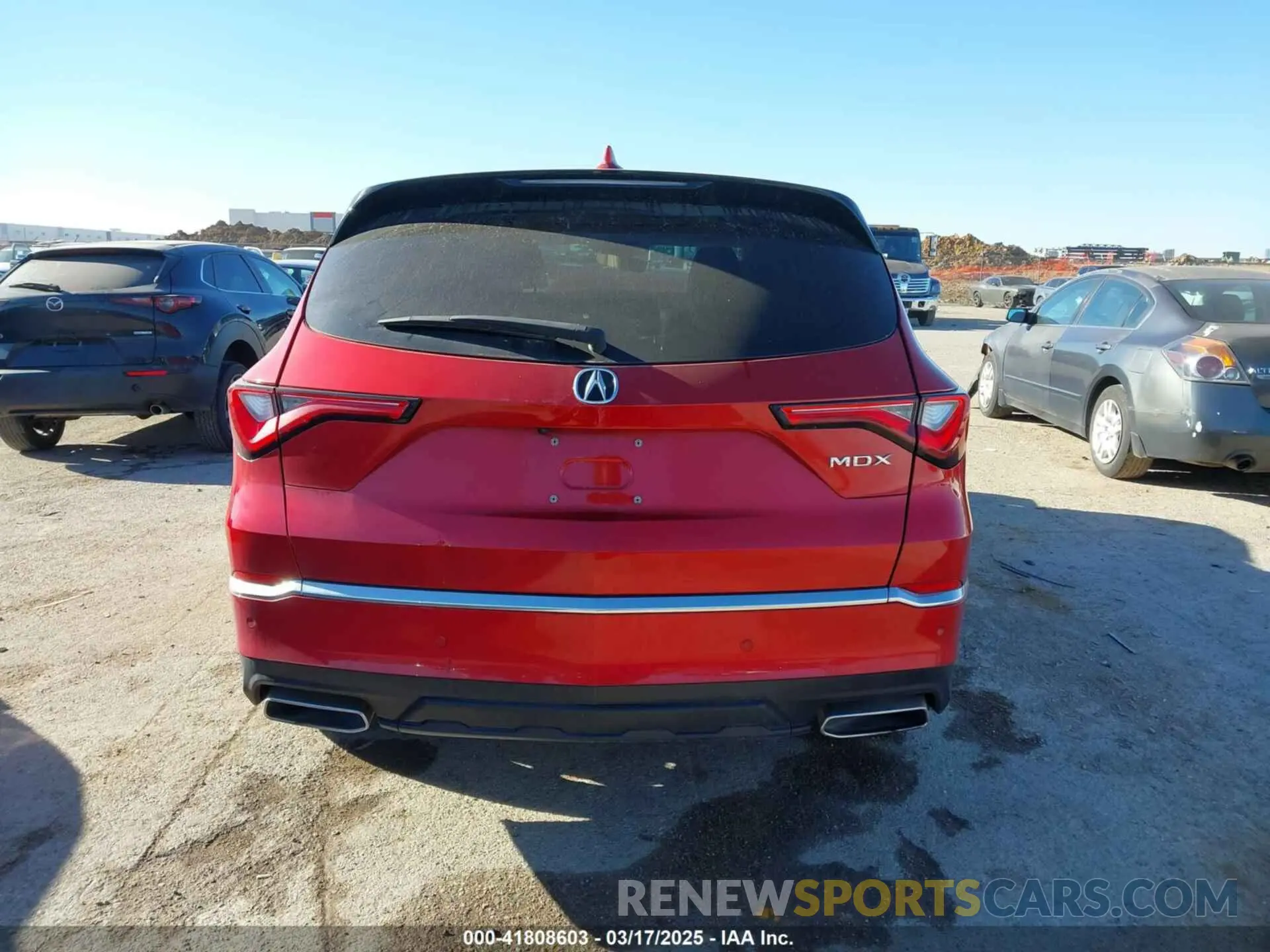 16 fotografías del automóvil dañado 5J8YD9H49NL002095 ACURA MDX 2022