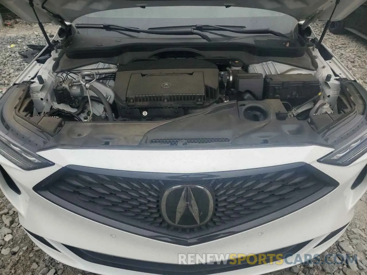 12 fotografías del automóvil dañado 5J8YE1H00NL047759 ACURA MDX 2022