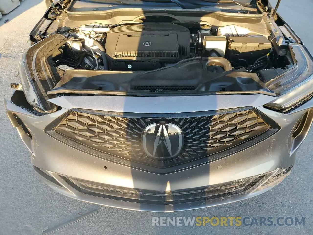 12 fotografías del automóvil dañado 5J8YE1H01NL019968 ACURA MDX 2022