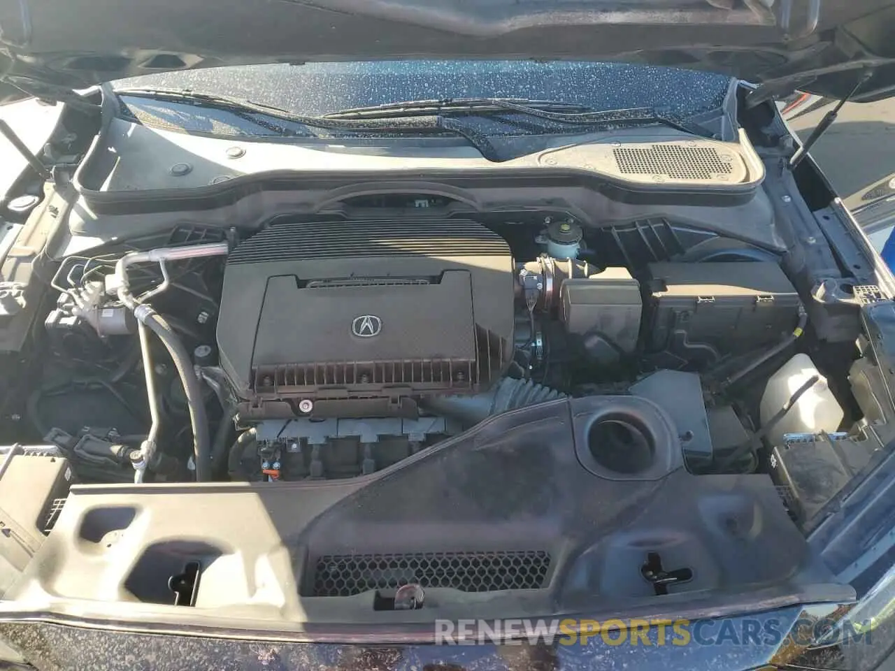 12 fotografías del automóvil dañado 5J8YE1H02NL033300 ACURA MDX 2022