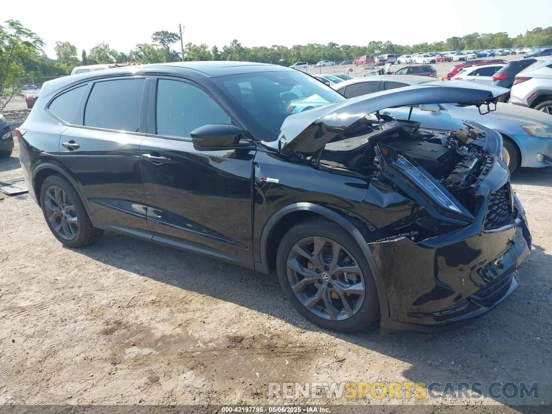 1 fotografías del automóvil dañado 5J8YE1H02NL044992 ACURA MDX 2022