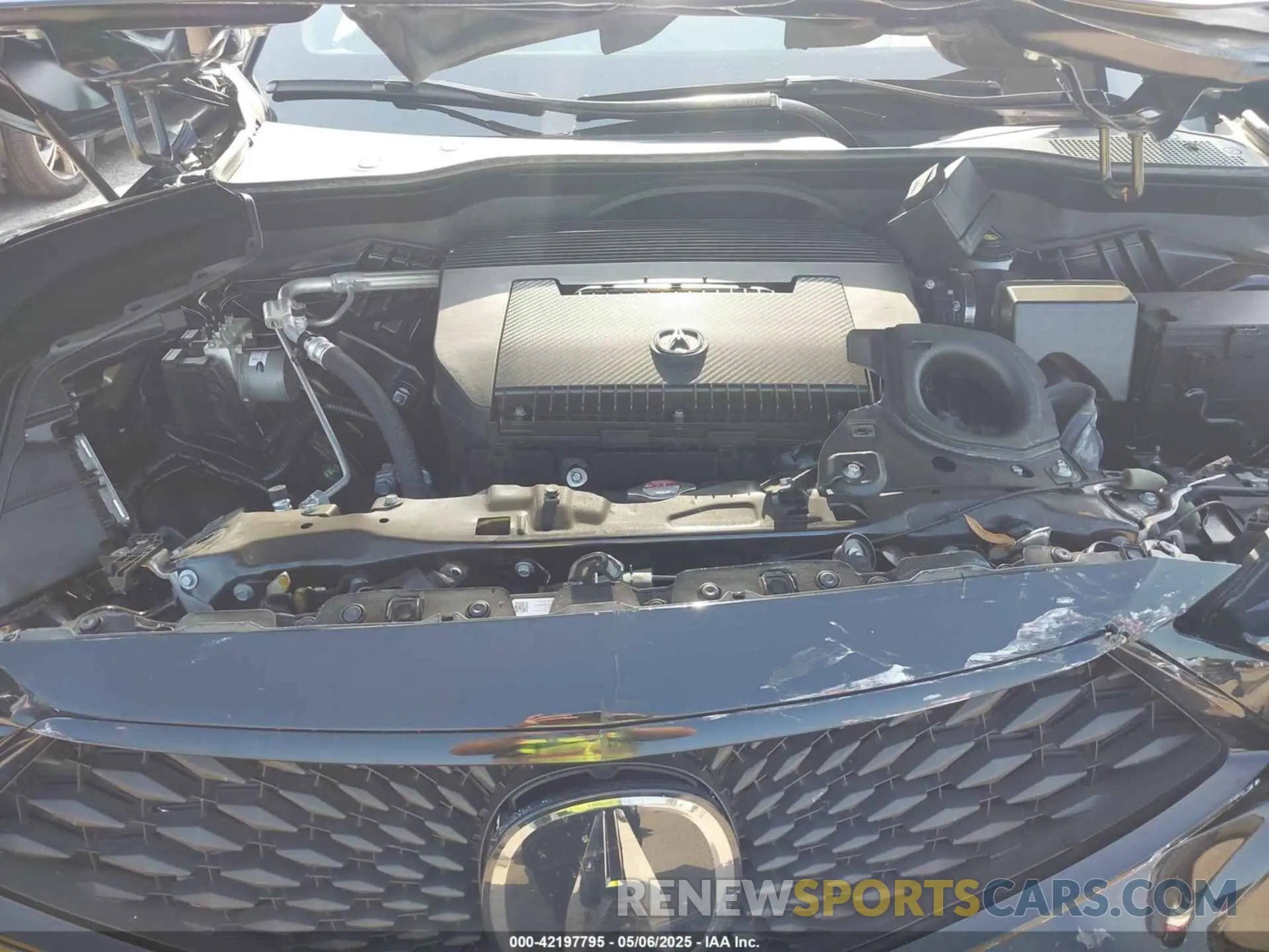 10 fotografías del automóvil dañado 5J8YE1H02NL044992 ACURA MDX 2022