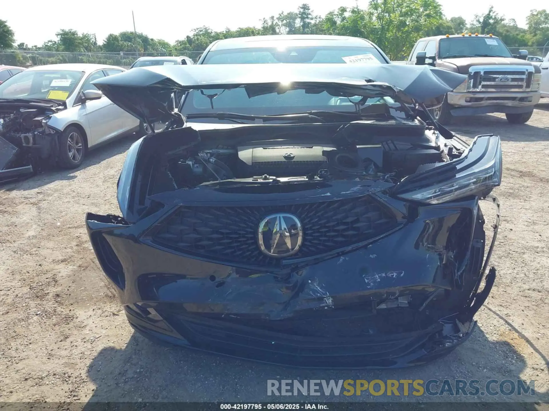 12 fotografías del automóvil dañado 5J8YE1H02NL044992 ACURA MDX 2022
