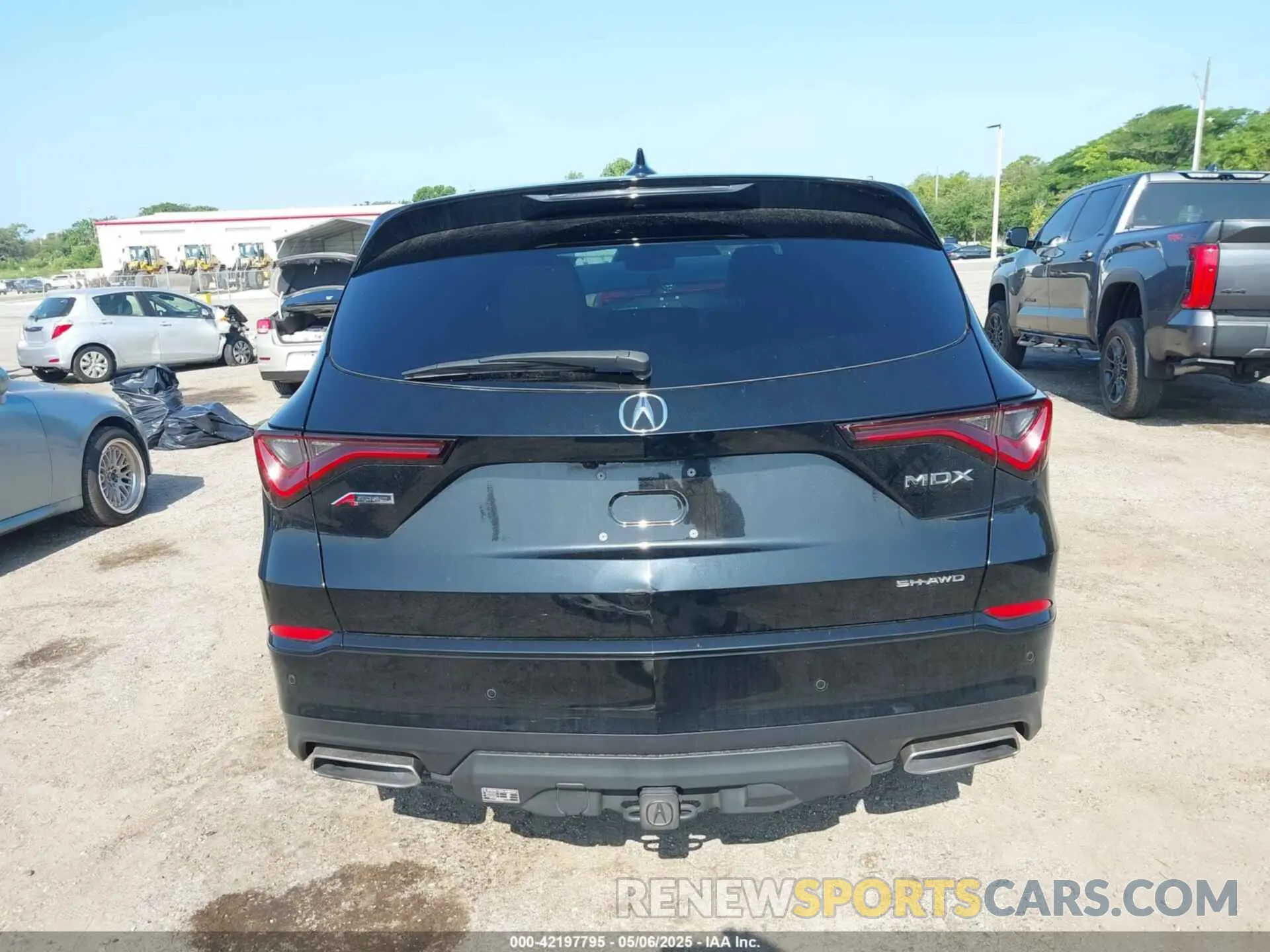 16 fotografías del automóvil dañado 5J8YE1H02NL044992 ACURA MDX 2022