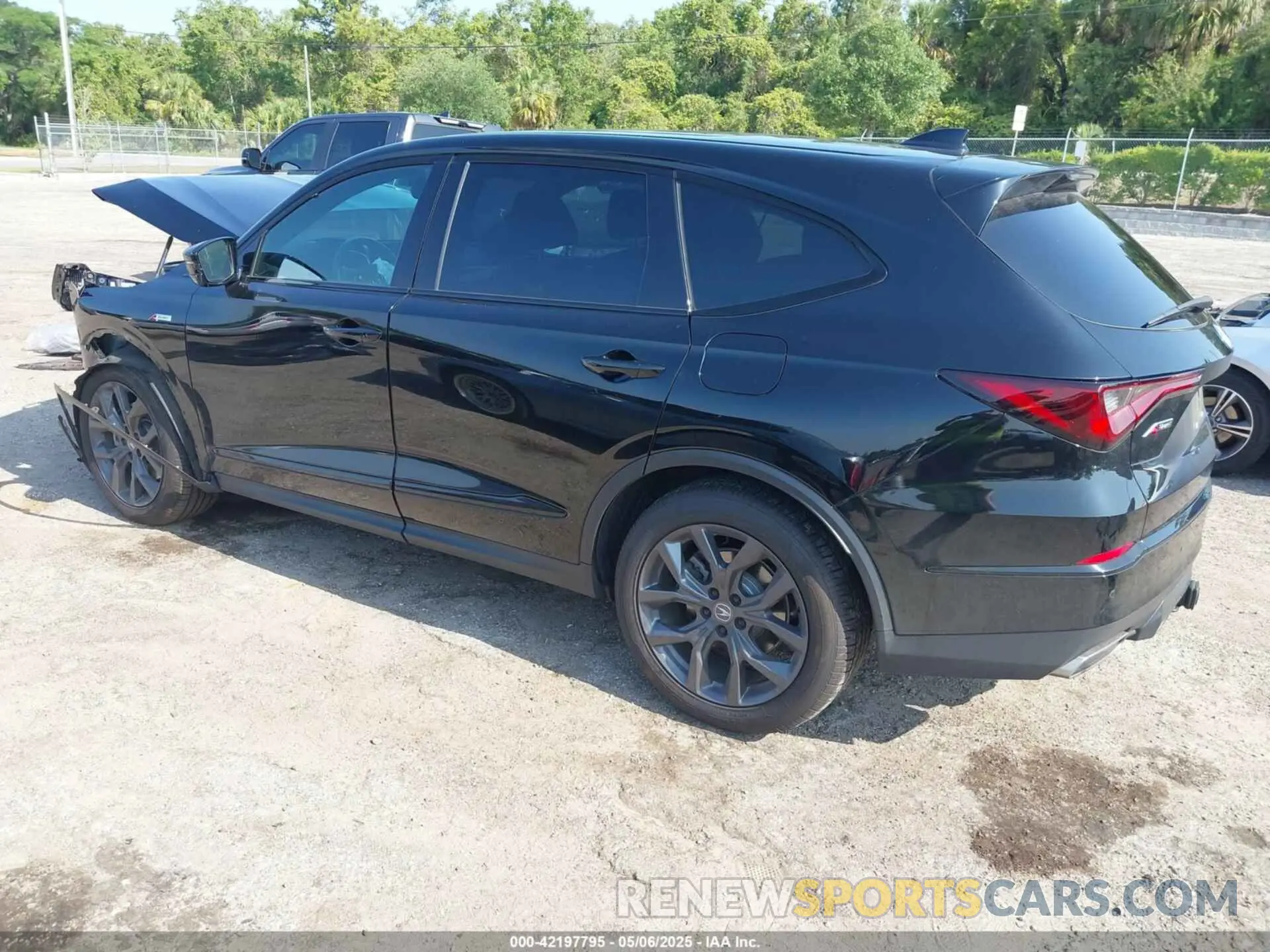 3 fotografías del automóvil dañado 5J8YE1H02NL044992 ACURA MDX 2022