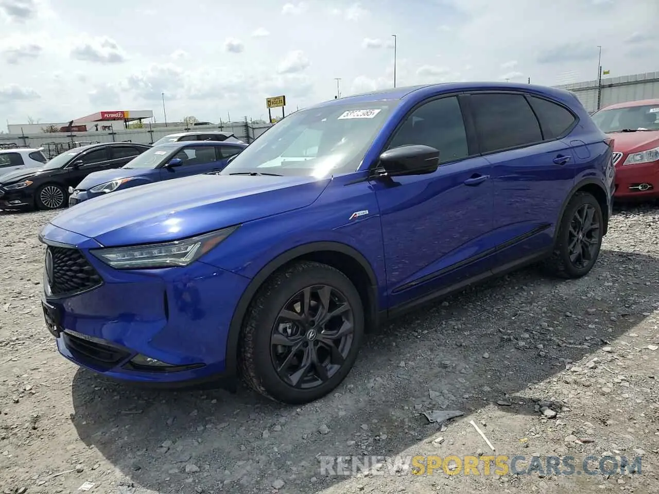 1 fotografías del automóvil dañado 5J8YE1H03NL007210 ACURA MDX 2022
