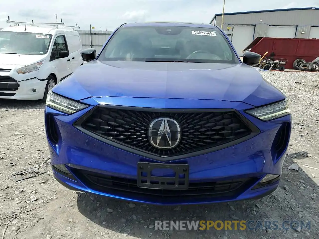 5 fotografías del automóvil dañado 5J8YE1H03NL007210 ACURA MDX 2022