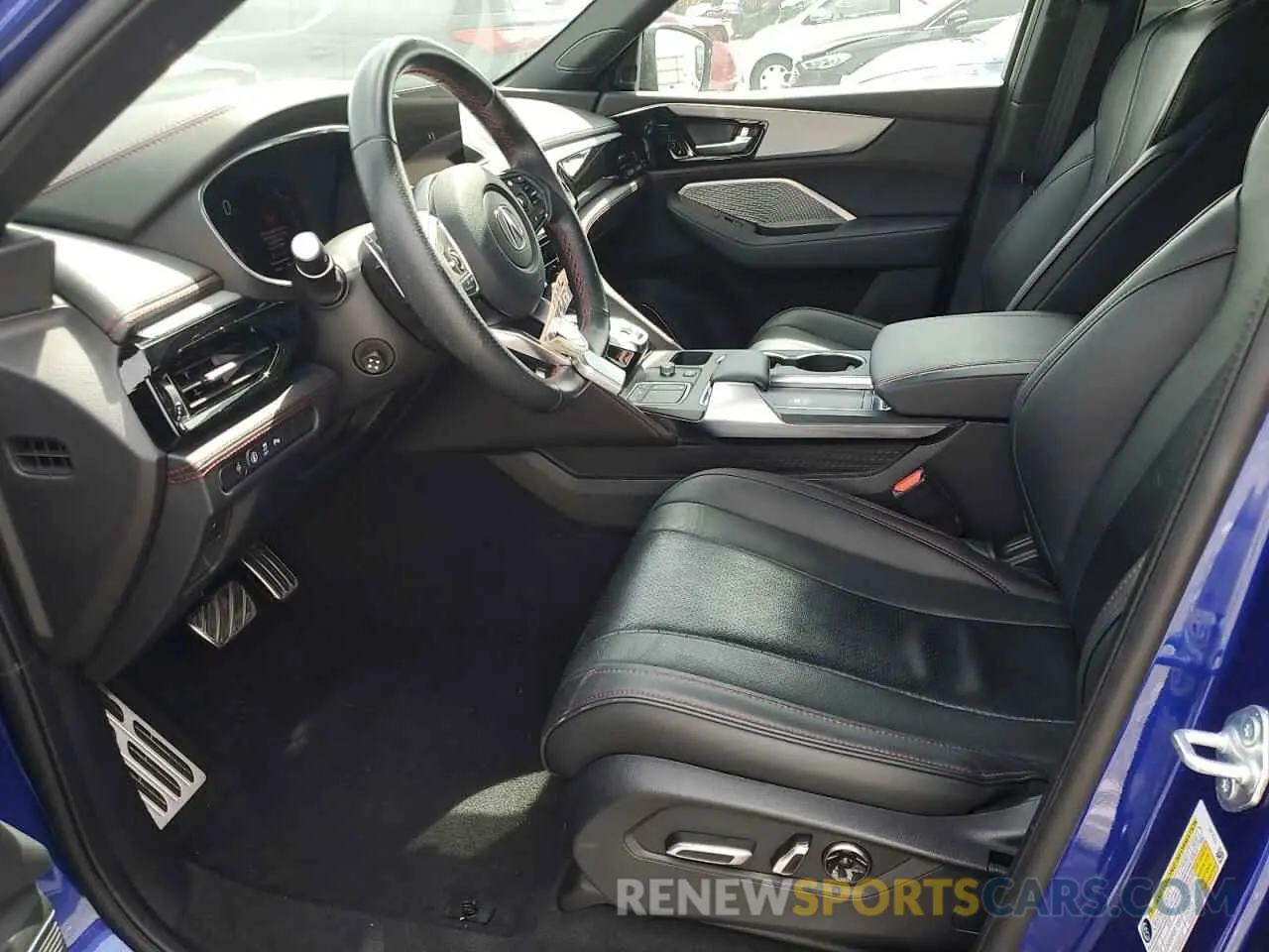 7 fotografías del automóvil dañado 5J8YE1H03NL007210 ACURA MDX 2022