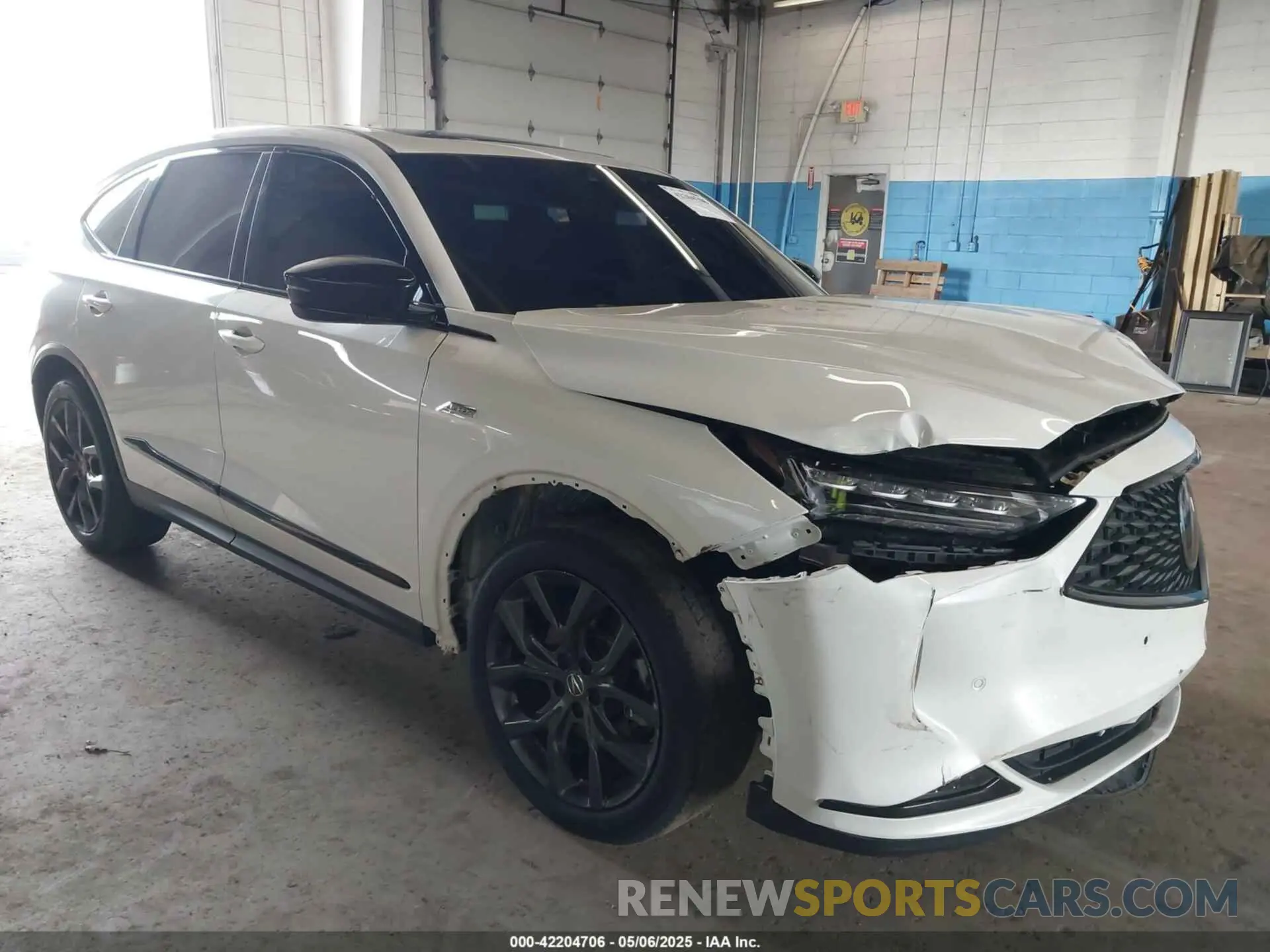 1 fotografías del automóvil dañado 5J8YE1H06NL038869 ACURA MDX 2022