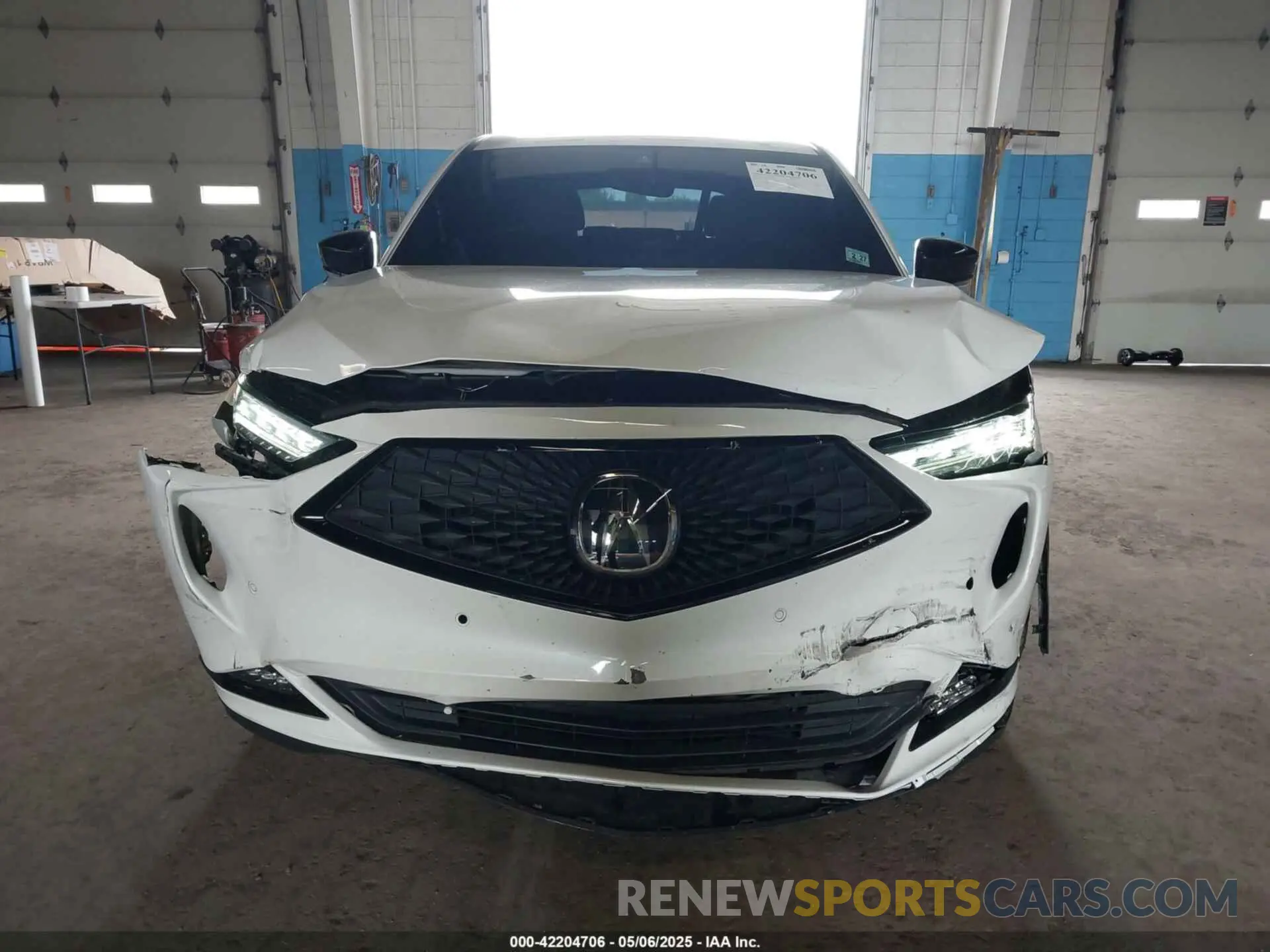 6 fotografías del automóvil dañado 5J8YE1H06NL038869 ACURA MDX 2022
