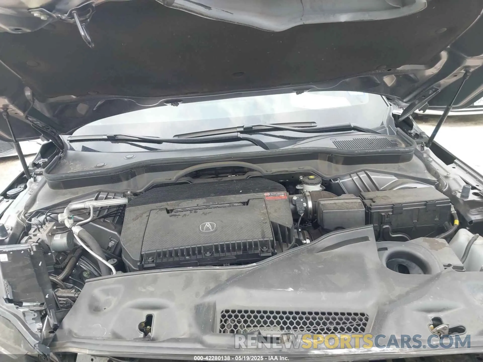 10 fotografías del automóvil dañado 5J8YE1H06NL050763 ACURA MDX 2022