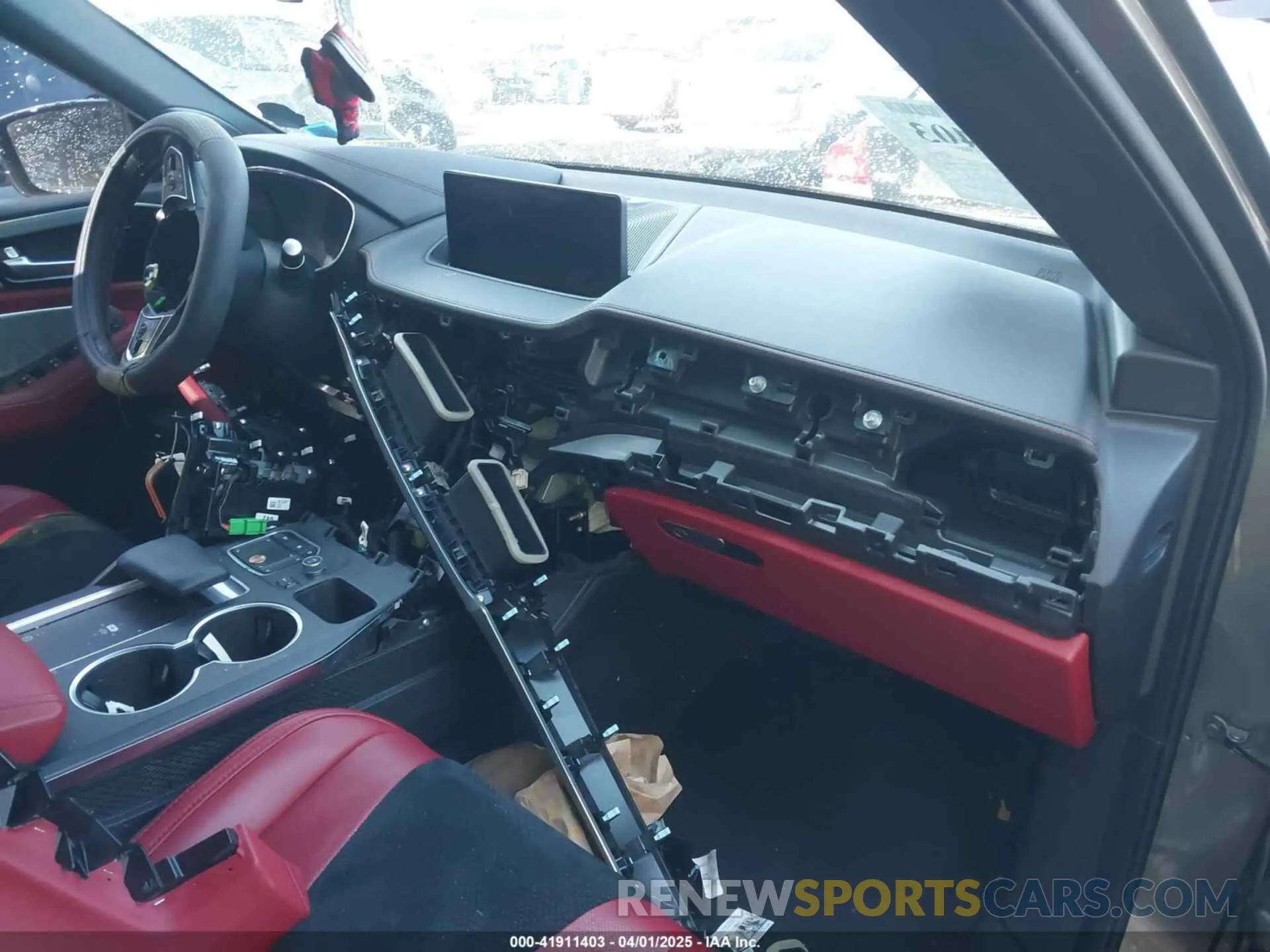 5 fotografías del automóvil dañado 5J8YE1H09NL035478 ACURA MDX 2022