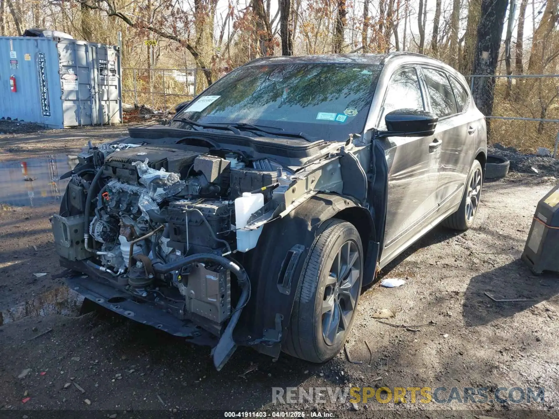 6 fotografías del automóvil dañado 5J8YE1H09NL035478 ACURA MDX 2022