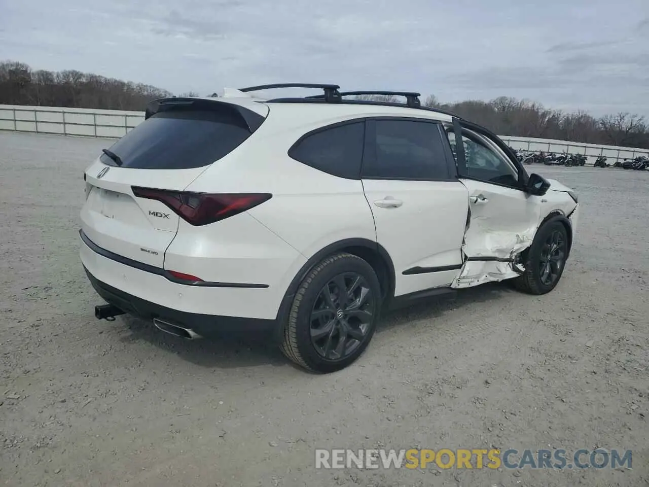 3 fotografías del automóvil dañado 5J8YE1H0XNL002585 ACURA MDX 2022