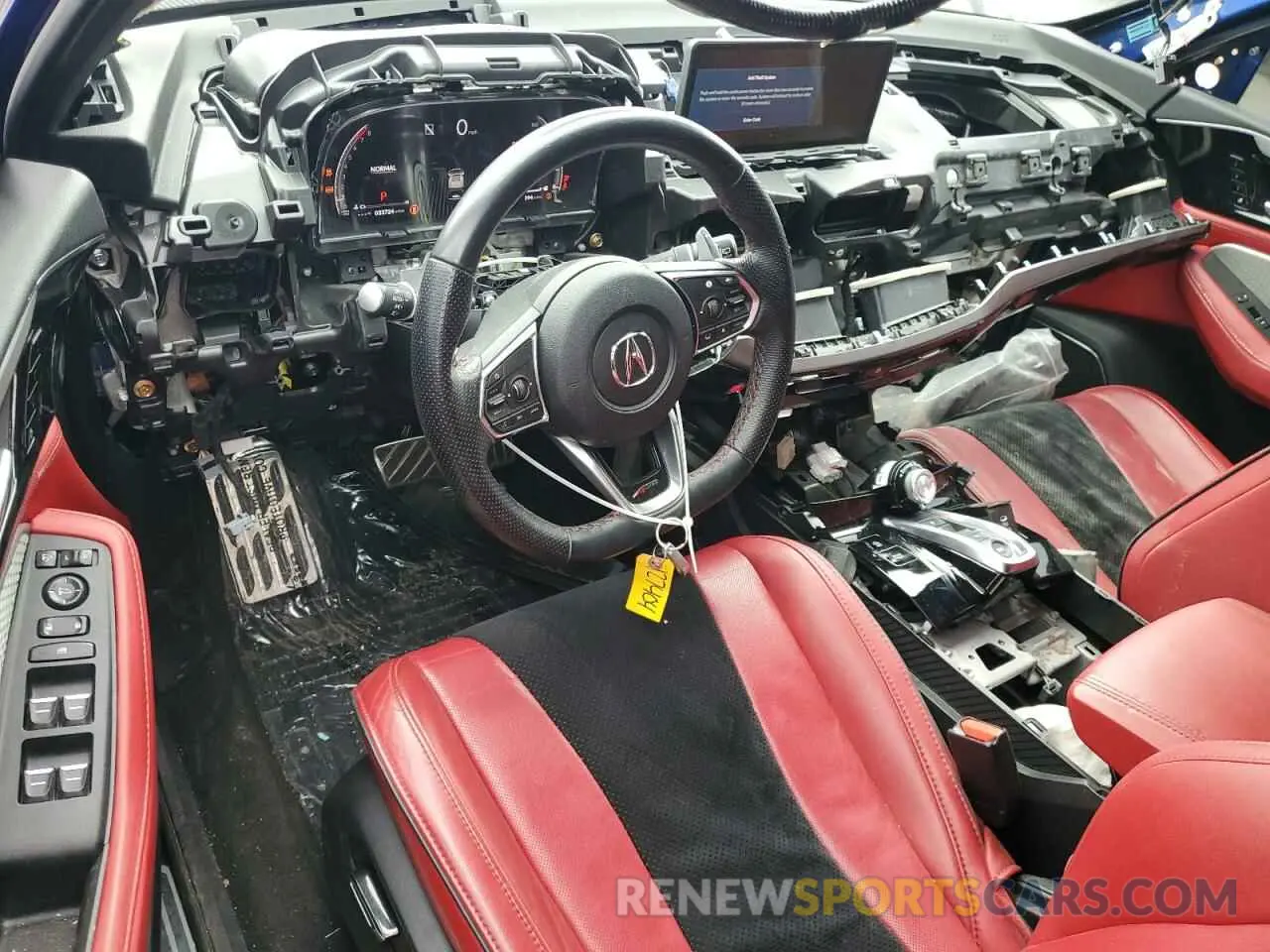 8 fotografías del automóvil dañado 5J8YE1H0XNL035540 ACURA MDX 2022