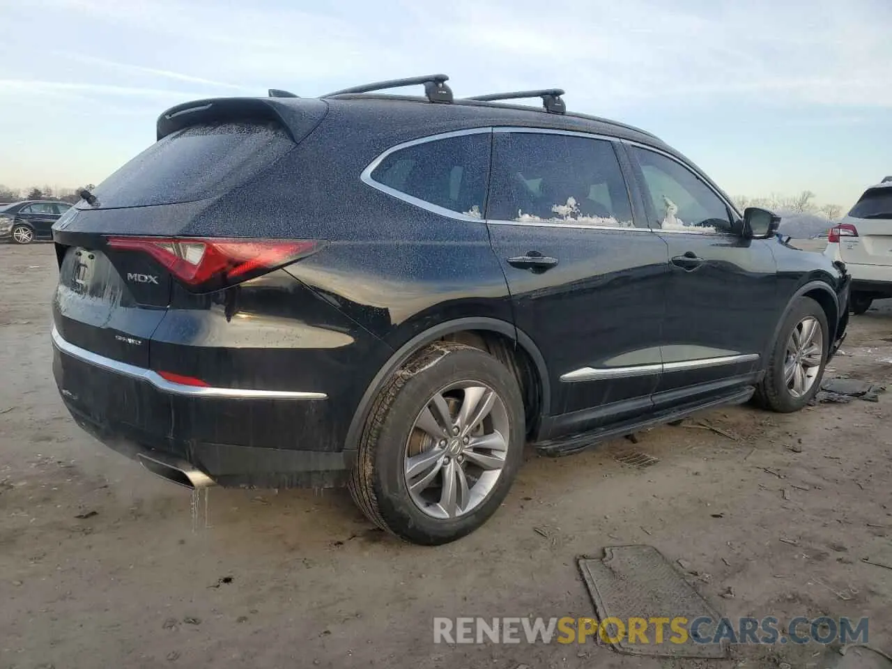 3 fotografías del automóvil dañado 5J8YE1H30NL022211 ACURA MDX 2022