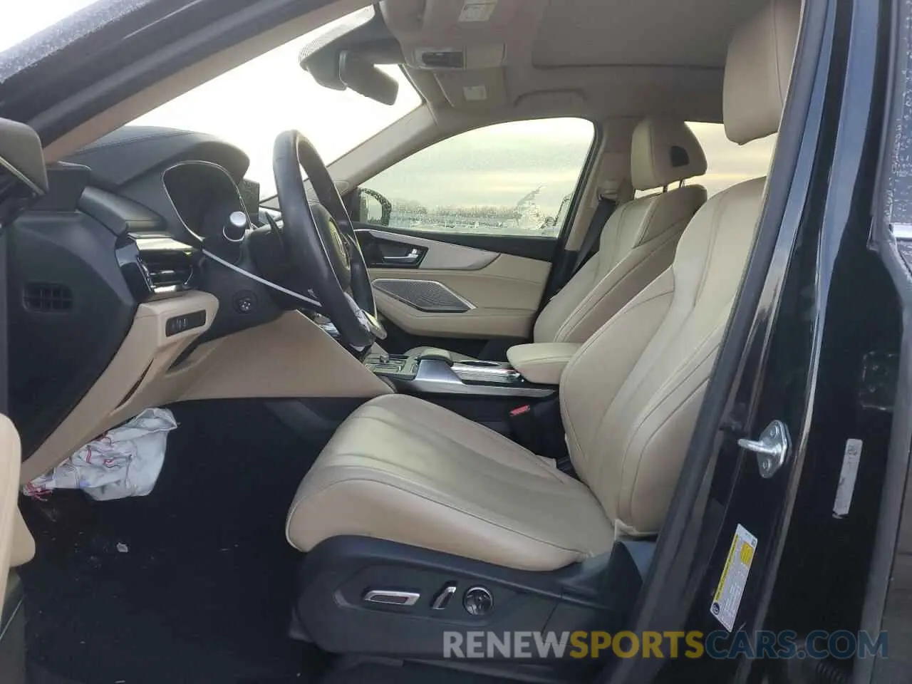 7 fotografías del automóvil dañado 5J8YE1H30NL022211 ACURA MDX 2022