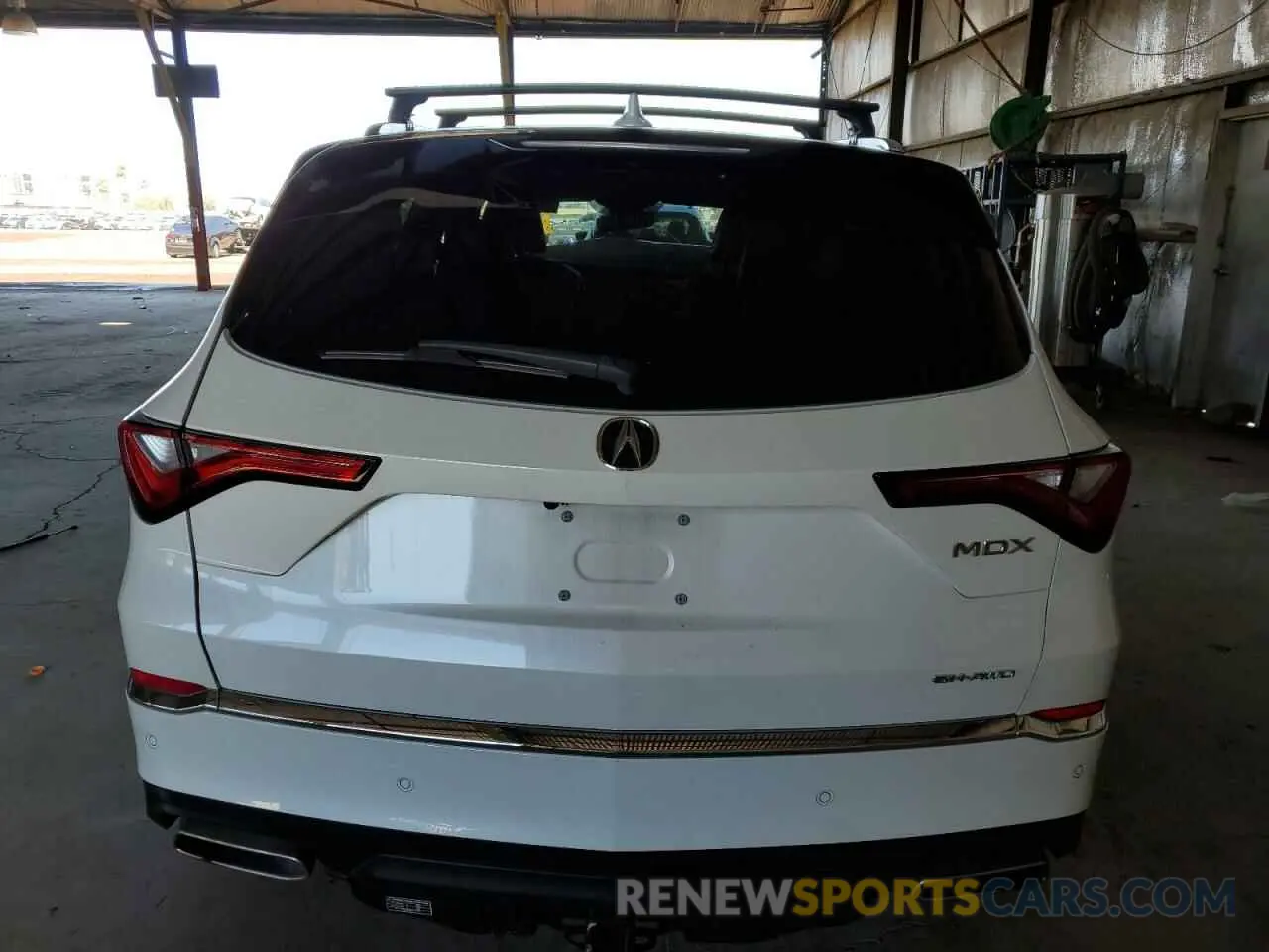 6 fotografías del automóvil dañado 5J8YE1H41NL020797 ACURA MDX 2022