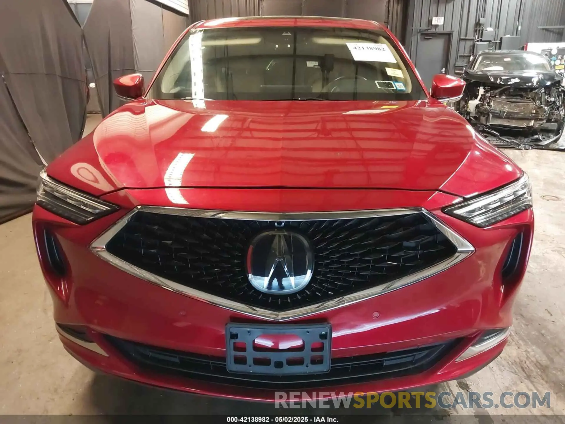 13 fotografías del automóvil dañado 5J8YE1H42NL039388 ACURA MDX 2022