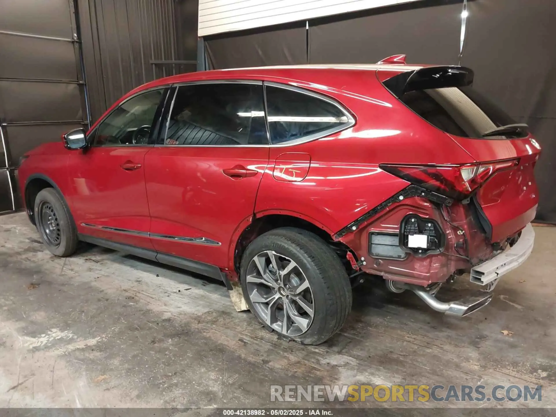 6 fotografías del automóvil dañado 5J8YE1H42NL039388 ACURA MDX 2022